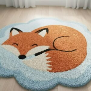Sleepy Fox Kids Tufted Rug