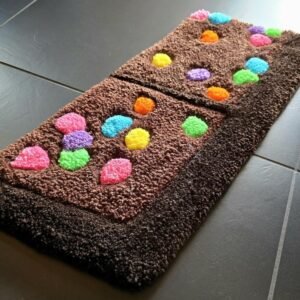 Chocolate Sprinkle Kids Tufted Rug